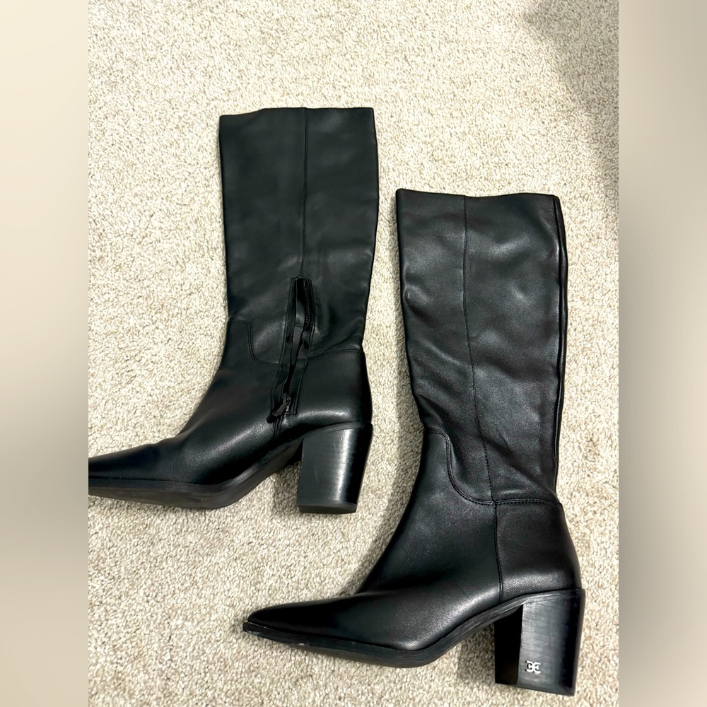Sam Edelman Lindsey Black Nappa Verona Leather